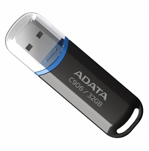 USB Flash Drive 32Gb ADATA C906, Black (AC906-32G-RBK) 89612 фото