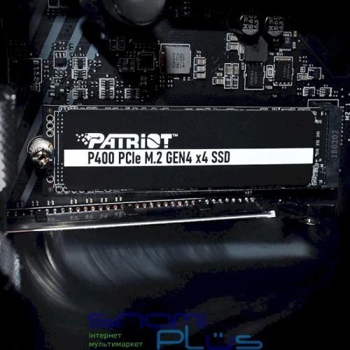 Твердотельный накопитель SSD 1Tb, Patriot P400 Lite, PCI-E 4.0 x4, M.2 (P400LP1KGM28H) 263624 фото