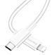Кабель Type-C - Lightning, 1 м, White, ColorWay, 30 Вт, 3A (CW-CBPDCL032-WH) 203501 фото 1