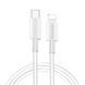 Кабель Type-C - Lightning, 1 м, White, ColorWay, 30 Вт, 3A (CW-CBPDCL032-WH) 203501 фото 3