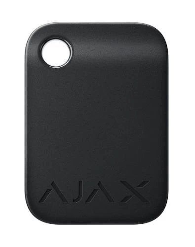 Захищений безконтактний брелок для клавіатури Ajax Tag, Black, 3 шт (000022791) 226331 фото
