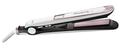 Випрямляч (Праска) для волосся Rowenta SF7460F0 White, 32W, кераміка, температурних режимів 4, іонізація, автовимкнення, дисплей 188021 фото