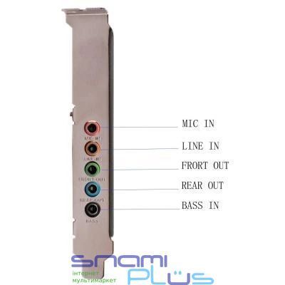 Звукова карта, PCI-E 1x, 32-bit, 6-Channels (M-CMI8738-PCI-E-6CH) (Bulk) 149333 фото