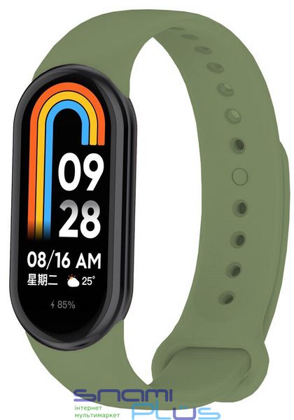 Ремешок для Xiaomi Mi Smart Band 8, BeCover, Pine-Green (709395) 276196 фото