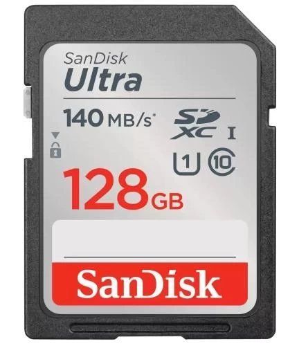 Карта памяти SDXC, 128Gb, SanDisk Ultra (SDSDUNB-128G-GN6IN) 271949 фото