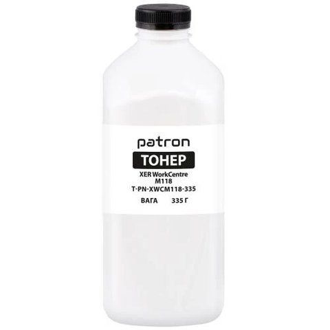 Тонер Xerox WorkCentre M118/M123/M128, C118, Black, 335 г, Patron (PN-XWCM118-335) 212606 фото
