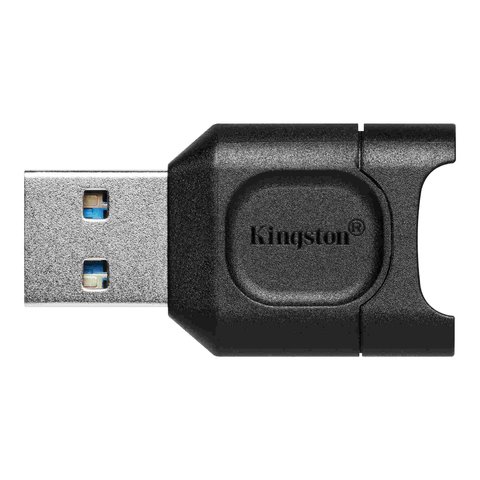 Картридер зовнішній Kingston MobileLite Plus, Black, USB 3.2, для microSD (MLPM) 198017 фото