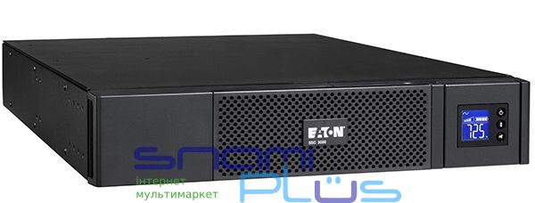 ИБП Eaton 5SC, Black, 2U, 1500VA / 1050 Вт, 8xC13, USB / RS232, LCD экран, 86x440x405 мм, 17.8 кг (5SC1500IR) 197299 фото