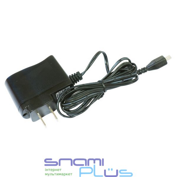 Мережевий зарядний пристрій MikroTik 5VPOW, Black, 5V/1A, microUSB для hAP mini, hAP ​​lite, cAP lite 228027 фото