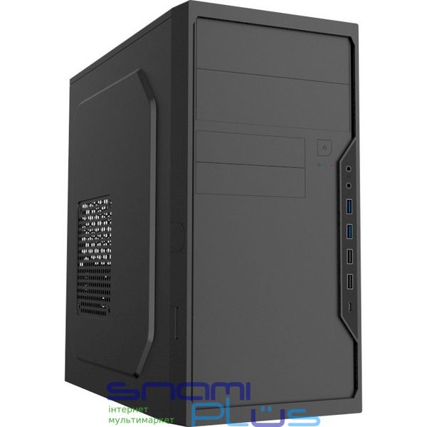 Корпус GameMax MT-307-4U3C Black, без БП, Mini Tower, Micro ATX / Mini ITX, 2хUSB 2.0, 2хUSB 3.0, Type-C, 353x178x372 мм, 0.4мм, 2.5кг 218542 фото