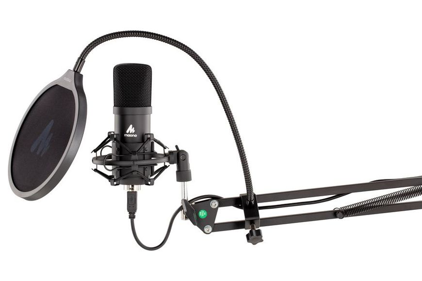 Микрофон 2E Maono MPC011, Black, для стриминга, кардиоида, USB, 2.5 м (2E-MPC011) 220171 фото