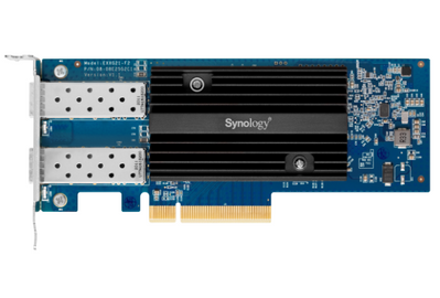 Мережна плата Synology 10GBASE-T, PCI-E 8x, 2x10GbE SFP+ (E10G21-F2) 245950 фото