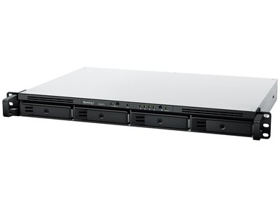 Мережеве сховище Synology RackStation RS422+, Black, 2Gb DDR4 ECC, 1U, 4xHDD/SSD 3.5'/2.5', 2xGLan, 1xUSB3.2, 1xPCI-E 2x, 44x478x328 мм. 4.38 кг 266430 фото