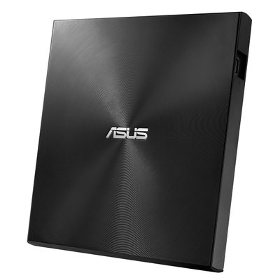 Зовнішній оптичний привід Asus ZenDrive U8M, Black, DVD+/-RW, USB Type-C, 142.5x135.5x13.9 мм, 235 г 230520 фото