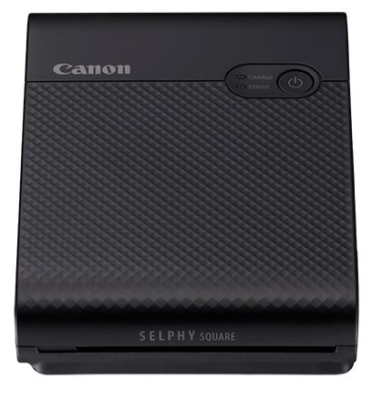 Принтер термосублімаційний Canon SELPHY Square QX10, Black, WiFi, знімки 72x85/68x68 мм, 287x287 dpi, вбудований акумулятор (до 20 аркушів), USB (набір XS-20L) (4107C009) 215935 фото