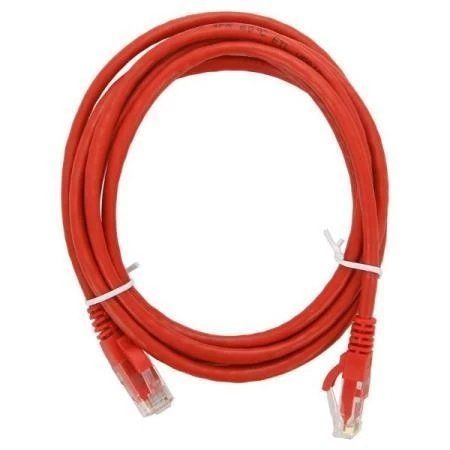 Патч-корд 5 м, UTP, Red, Cablexpert, Cat.5e, CCA, PVC (PP12-5M/R) 134602 фото