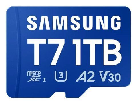 Карта памяти microSDXC, 1Tb, Samsung T7, без адаптера (MB-MB1T0T/WW) 329865 фото