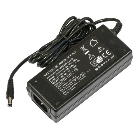 Зарядний пристрій MikroTik 48POW, Black, 48 V/1.46A, для RB 230, RB 532, RB 532A, RB 600А 228028 фото