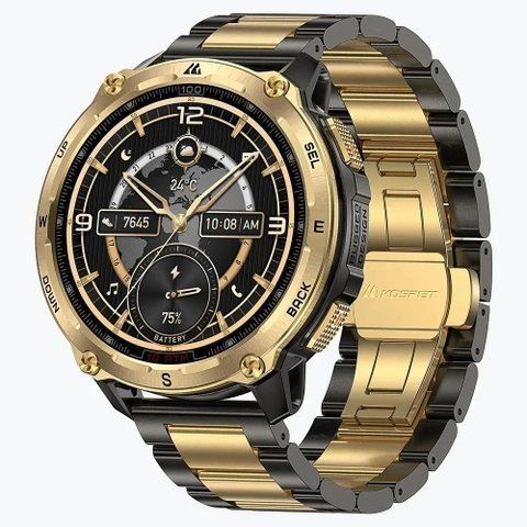 Смарт-годинник Kospet Tank T4 Special Edition, Black/Gold 329487 фото