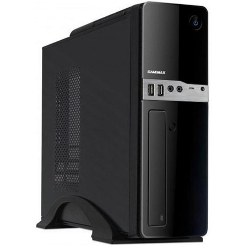Корпус GameMax ST-607 Black, 300 Вт, Micro ATX / Mini ITX, 2xUSB 2.0, 1x80 мм 175281 фото