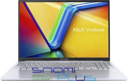 Ноутбук Asus Vivobook 16 X1605VA-MB235, 16' (1920x1200, IPS), Core i3-1315U (6x1.2-4.5 GHz), 16Gb DDR4, 512Gb NVMe, UHD Graphics, WiFi 6E, Bluetooth 5.3, Web, 1xType-C / 2xUSB 3.0 / 1xUSB 2.0, HDMI, 42 Wh, Без ОС (90NB10N2-M009K0) 292436 фото