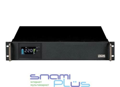 Джерело безперебійного живлення PowerCom KIN-1200AP RM LCD (2U), Black 266021 фото