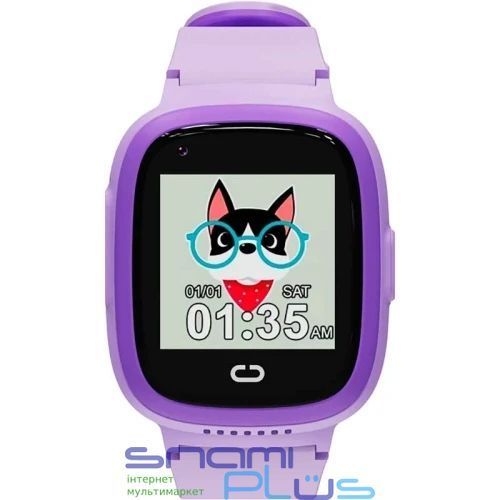 Смарт-годинник дитячий Canyon KW-48 "Sunny", Violet (CNE-KW48VL) 315972 фото
