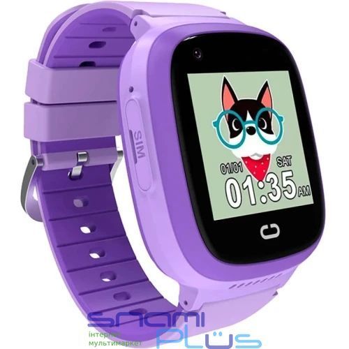 Смарт-годинник дитячий Canyon KW-48 "Sunny", Violet (CNE-KW48VL) 315972 фото