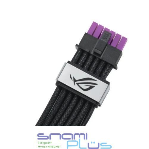 Кабель для питания видеокарты 12+4-pin - 2x6-pin, Asus ROG Equalizer, 600 Вт, 75 см(90YE00BN-B0QA00) 330398 фото