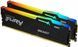 Память 16Gb x 2 (32Gb Kit) DDR5, 6400 MHz, Kingston Fury Beast RGB (EXPO), Black (KF564C32BBEAK2-32) 287360 фото 1