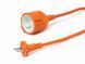 Подовжувач мережевий Cablexpert, 1 розетка, 20 м, Orange (PC-186XOD-O-20M) 330626 фото 2