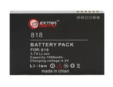 Акумулятор HTC Magician, Extradigital, 1000 mAh (DV00DV6093) 212276 фото