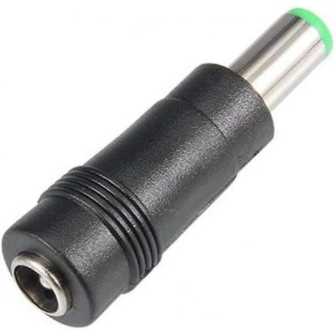 Переходник питания DC 5.5x2.1 (F) - DC 6.3x3.0 (M), Black (S1020) 289340 фото
