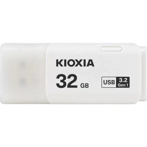Флеш накопичувач USB 32Gb Kioxia TransMemory U301, White, USB 3.2 Gen 1 (LU301W032GG4) 308584 фото
