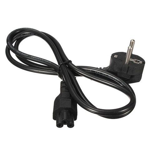 Кабель живлення від мережі PC-186, Black, 1.2 м, PowerPlant, C5 (PWRCABLENOUT) 305584 фото