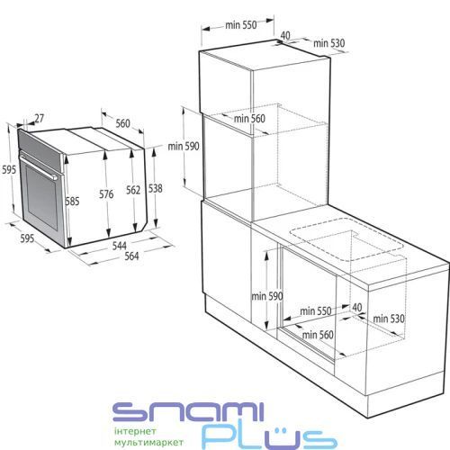 Духова шафа Gorenje BPS6737E04DBG 328796 фото