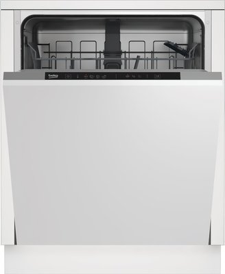 Вбудована посудомийна машина Beko DIN34322 White, комплектів посуду 13 шт, програм миття 4 шт, сенсорне, A++, 81.8x59.8x55 см 238735 фото