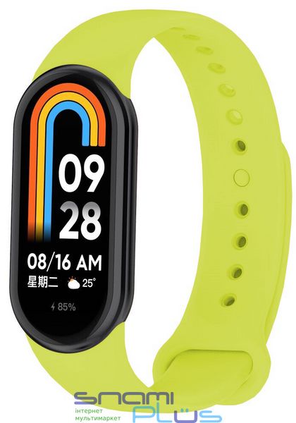 Ремешок для Xiaomi Mi Smart Band 8, BeCover, Lime (709401) 276200 фото