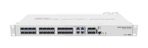 Коммутатор MikroTik Cloud Router Switch 328-4C-20S-4S+RM, White (CRS328-4C-20S-4S+RM) 193133 фото