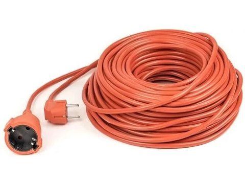 Подовжувач мережевий PowerPlant, 1 розетка, 40 м, Red (PPCA10M400S1) 278574 фото