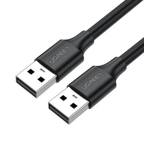 Кабель USB 2.0 AM - USB AM, 1.5 м, Black, Ugreen US102 (10310) 324432 фото