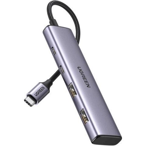 Хаб USB Ugreen CM473, Grey (15395) 312749 фото