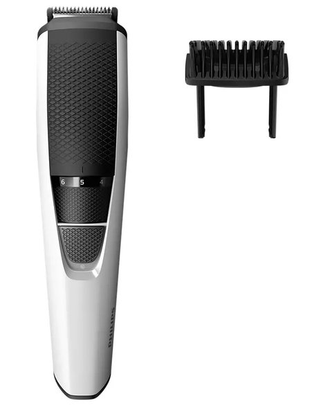 Тример для бороди Philips BT3206/14, Black, леза з нержавіючої сталі, довжина 0,5–10 мм, робота від акумулятора 249278 фото