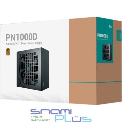 Блок живлення 1000 Вт, GamerStorm PN1000D, Black (R-PNA00D-FC0B-JGEU-V2) 325160 фото