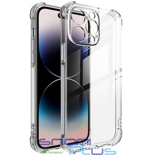 Бампер для Apple iPhone 14 Pro, BeCover, Anti-Shock, Clear (708244) 270694 фото