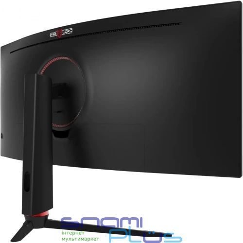 Монітор вигнутий 34" Qube Overlord C34UQ180H, Black 317443 фото