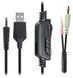 Наушники REAL-EL GDX-7620 Backlit, Black (GDX-7620) 216245 фото 8