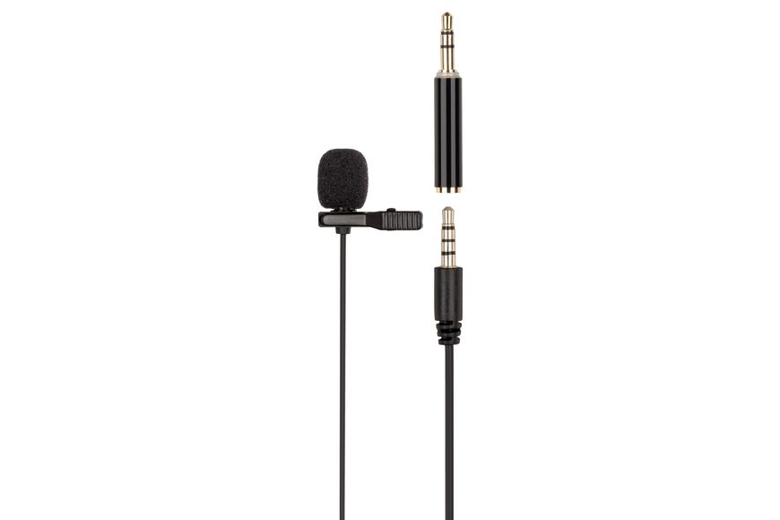 Мікрофон 2E Maono ML020, Black, всенаправлений, 3.5 мм, 2 м, 'мікрофон-петличка' (2E-ML020) 220174 фото