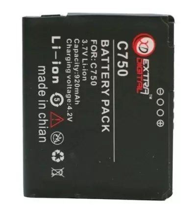 Акумулятор HTC Phoebus, Extradigital, 920 mAh (DV00DV6096) 212279 фото