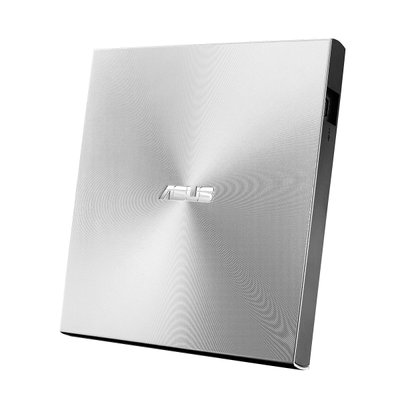 Зовнішній оптичний привід Asus ZenDrive U8M, Silver, DVD+/-RW, USB Type-C, 142.5x135.5x13.9 мм, 235 г 230519 фото